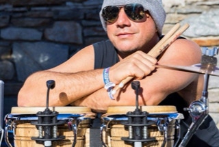 David-H Percussion performing at European Snow Pride 